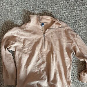 Old Navy Women's Tan Zip-Up Sweater